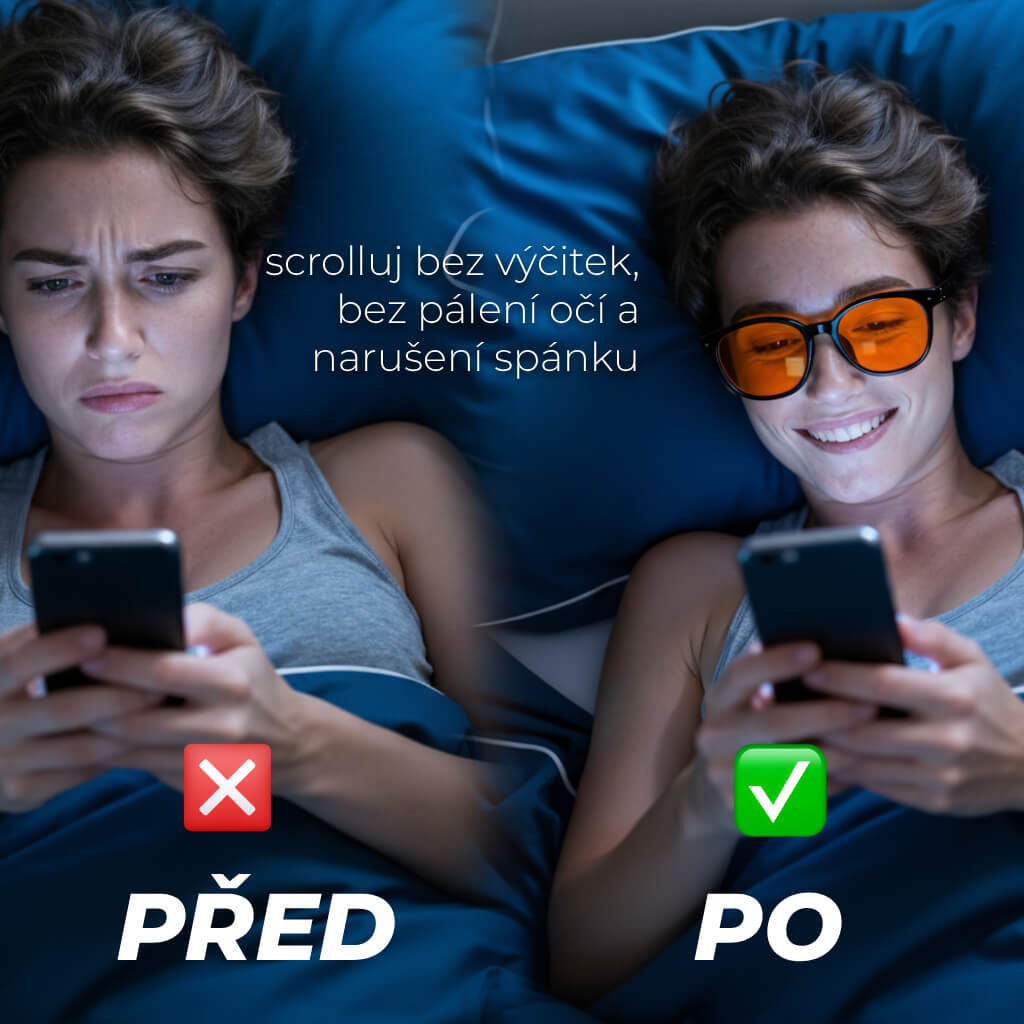 Brýle blokující modré světlo