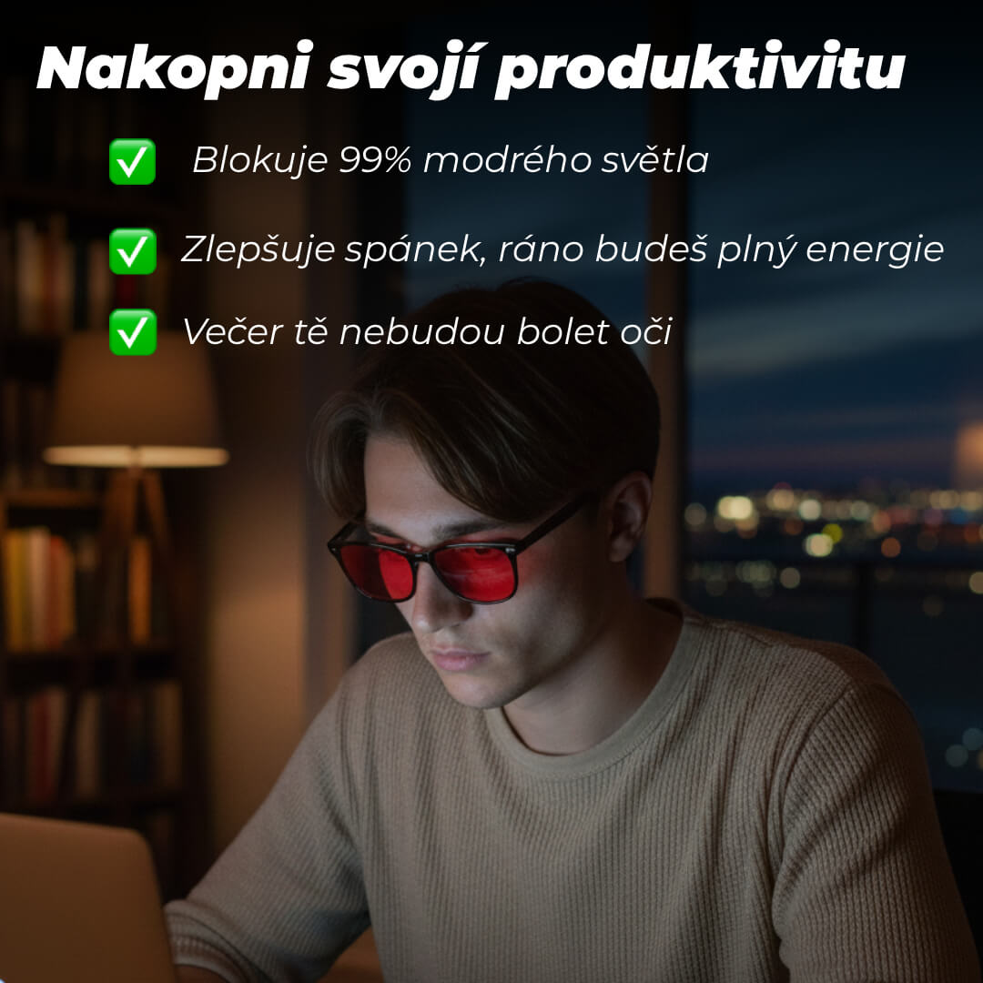 Brýle blokující modré světlo